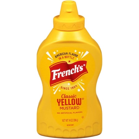 Frenchs French's Classic Yellow Mustard 14 oz. Bottle, PK16 00025